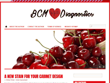 Tablet Screenshot of bcmdiagnostics.com